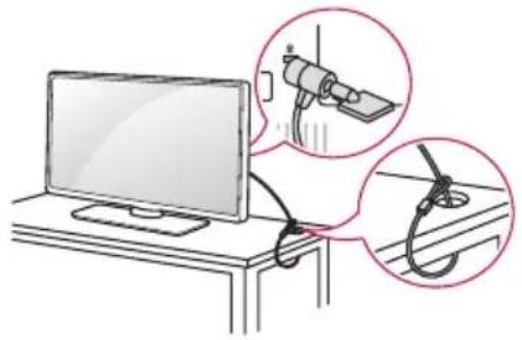 LG 43UW950H - Xpólŋ tou συστήματος ασφαλείας kensington - 1