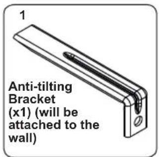 PROLINE PCC 561 SL - Anti-tilting kit - 1