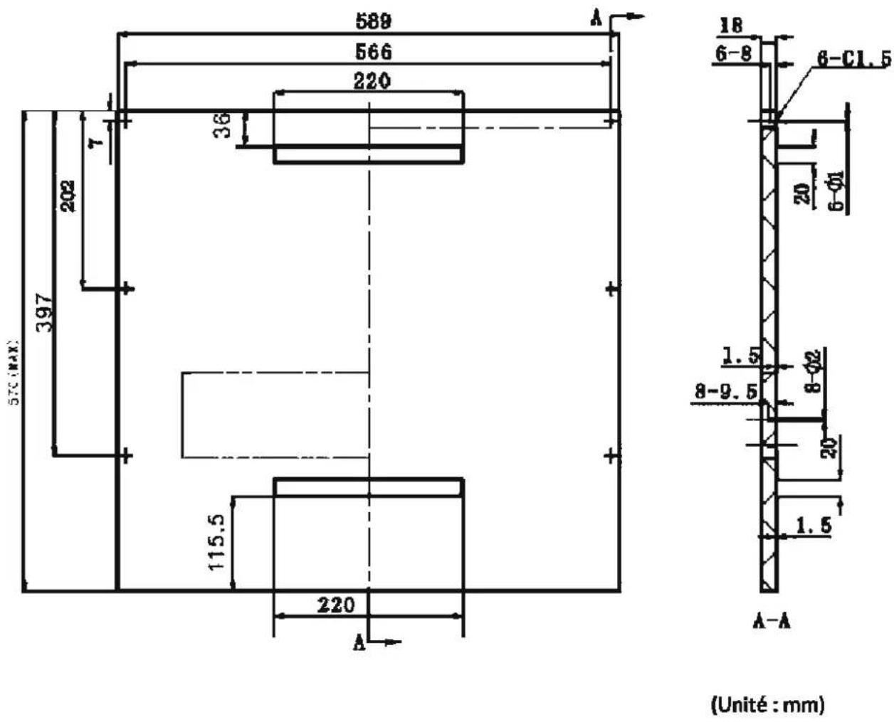 PROLINE PSI 47 X - Préparer et assembler une portedecorative (non fournie) - 1