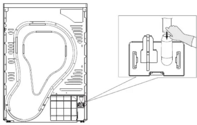 PROLINE PCD 7 Electro - Installing the condensate hose (for direct drainage of condensed water) - 1