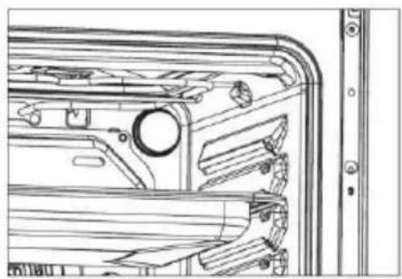 PROLINE P601IMCIXT - Replacing the oven light bulb - 1