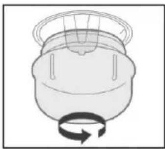 PROLINE P601IMCIXT - Replacing the oven light bulb - 2