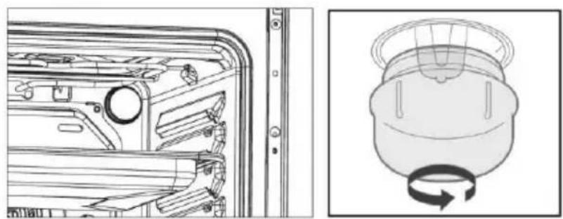 PROLINE P601IMCIXT - Changer l'ampoule du four - 1