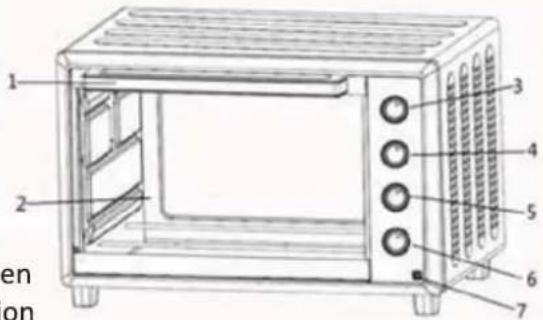 PROLINE MF45L - Bouton de minuterie - 1