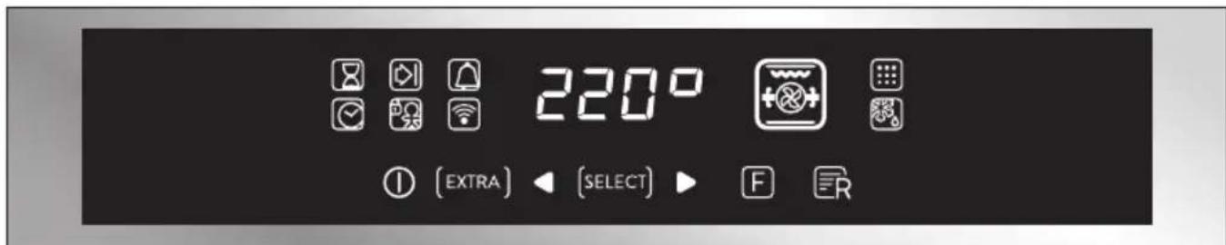 HOOVER HOAZ7173IN WIFI - Display description - 1