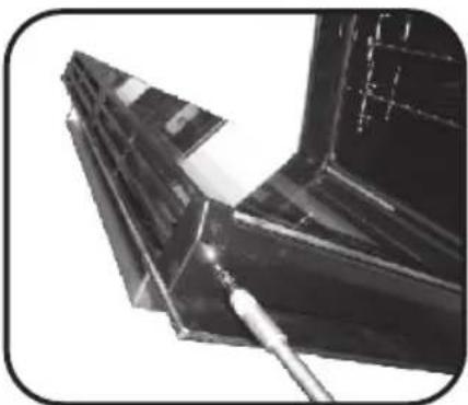 HOOVER HOAZ7173IN WIFI - ENTFERNEN UND REINIGEN DER GLASTÜR - 5