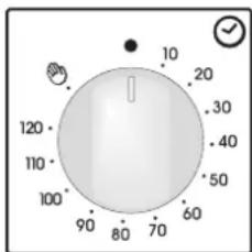HOOVER HOE3171INE - BENUTZUNG DES TIMERS FÜR BACKZEITENDE - 1