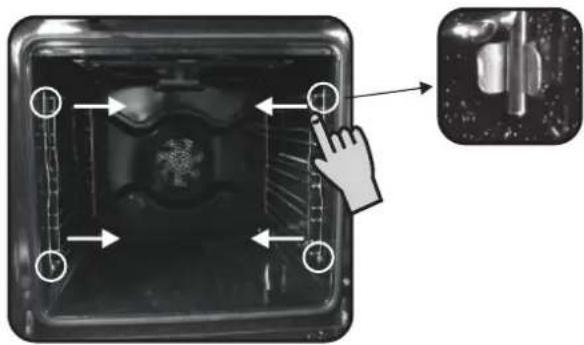 HOOVER HOAP20VXE - ENTFERNEN UND REINIGUNG DES GRILLROSTS - 1
