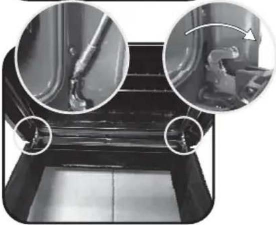 HOOVER HOAZ7173WIWF - EXTRACCIONY LIMPIEZA DE LA PUERTA DE VIDRIO - 3