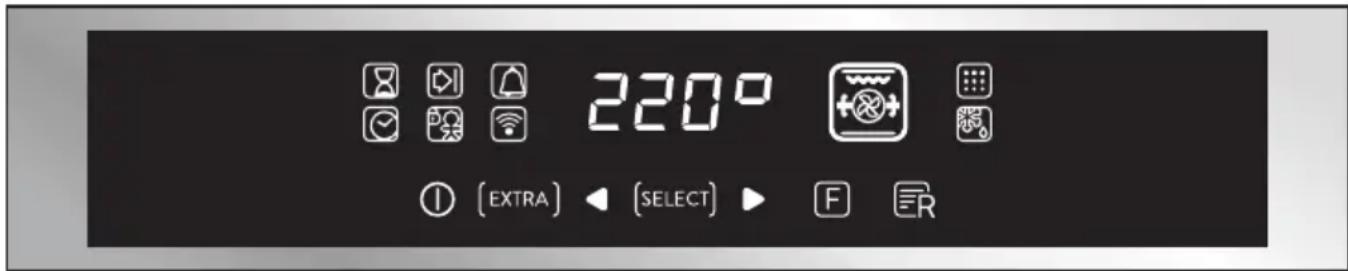 HOOVER HOAZ7173WIWF - Gösterge açıklamaları - 1