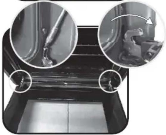 HOOVER HOAZ7173WIWF - .REMOVAL AND CLEANINGOFTHEGLASSDOOR - 3