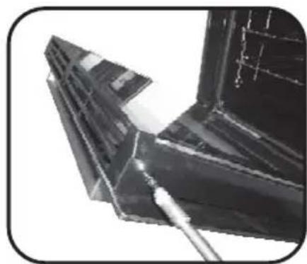 HOOVER HOAZ7173WIWF - RIMOZIONEE PULIZIA DELLA PORTA IN VETRO - 5
