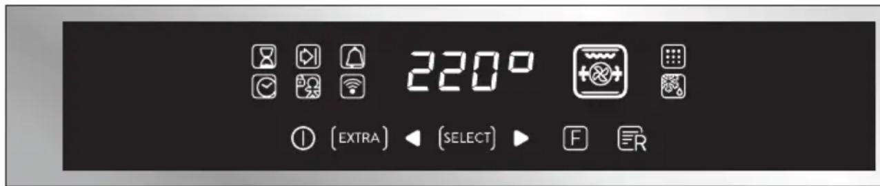 HOOVER HOAZ7173WIWF - Beschreibung der Anzeige - 1