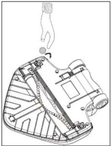 GRUNDIG VCH 9731 - Cleaning the turbo brush - 1