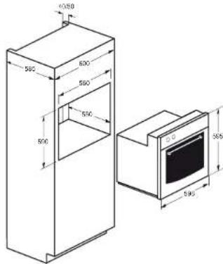 Pelgrim OKW698 - Solo-oven 693/695/696/698 - 1