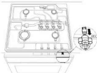 Pelgrim OKW698 - Combinatie van de oven 653 met een Pelgrim gaskookplaat - 3