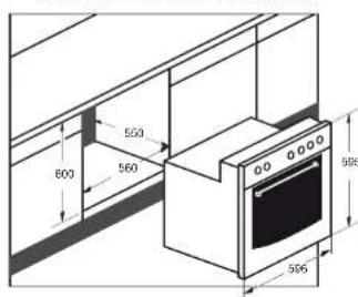 Pelgrim OKW698 - Combination of oven 653 with Pelgrim cooker - 1