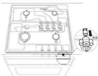 Pelgrim OKW698 - Combination of oven 653 with Pelgrim cooker - 3