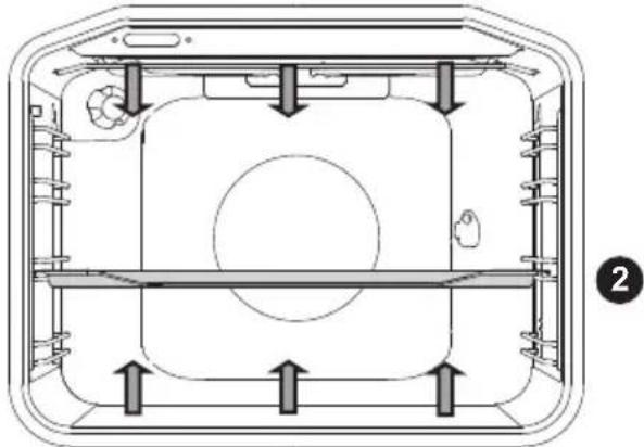 Pelgrim OVM436RVS - Bovenwarmte + onderwarmte - 1