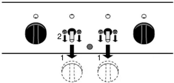 Pelgrim OST670RVS - Combination of the 350 oven with the Pelgrim GKV106 gas hob - 1