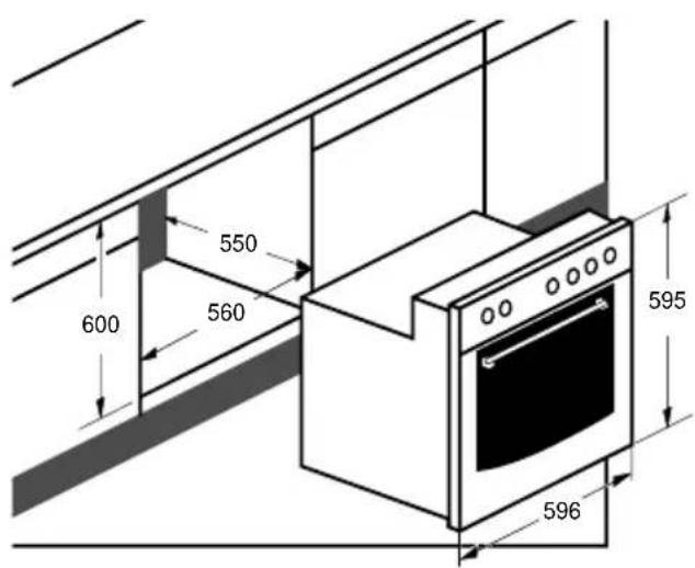 Pelgrim OST670RVS - Four 350 en combinaison avec une table de cuisson Pelgrim (ill. 5) - 1