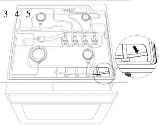 Pelgrim OST670RVS - Four 350 en combinaison avec une table de cuisson Pelgrim (ill. 5) - 2
