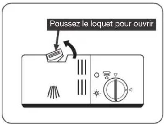 Pelgrim GVW448ONY - Remplissage du distributeur de produit de lavage - 1