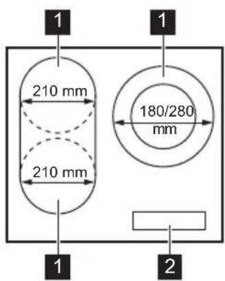 PROGRESS PAI6131A - Cooking surface layout - 1