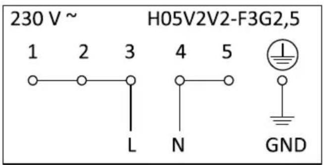 NODOR V 2170 SL BK - 关闭所有的灶区 - 11