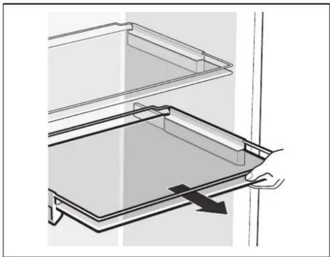 GAGGENAU RC289202 - Ausziehbare Glasablage - 1