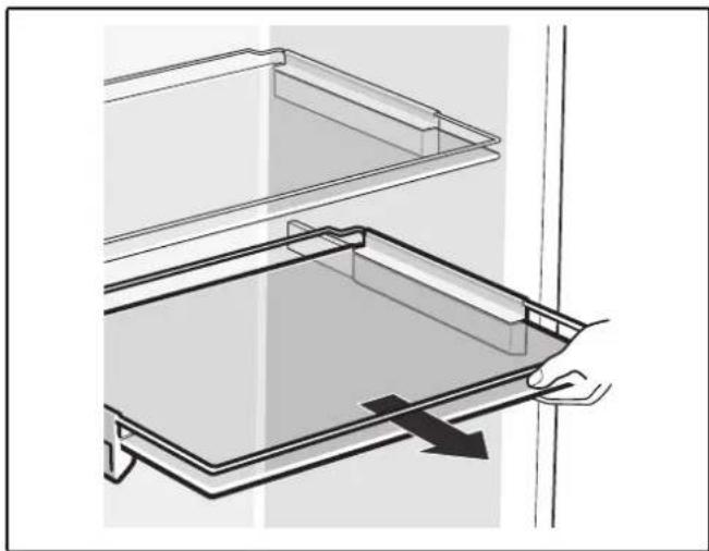 GAGGENAU RC249202 - Uittrekbaar glasplateau - 1