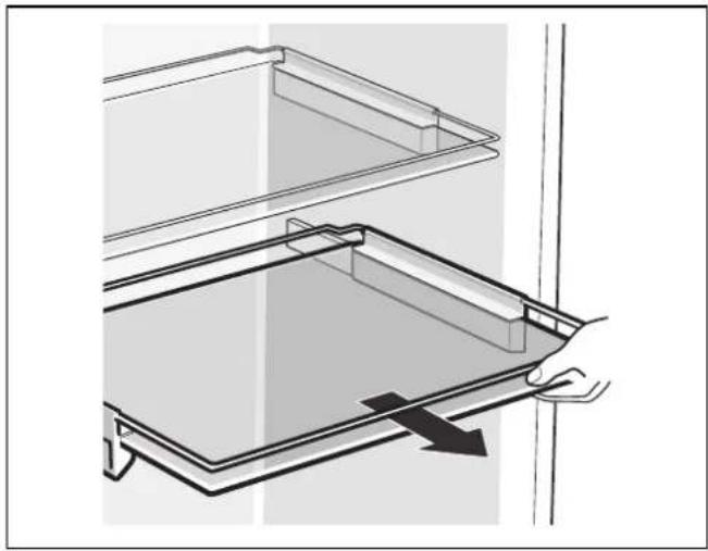GAGGENAU RC249202 - Clayette coulissante en verre - 1