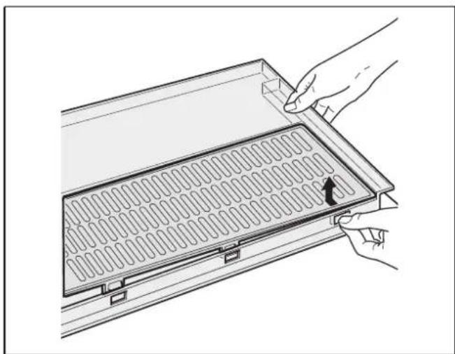 GAGGENAU RC249202 - Feuchtefilter herausnehmen - 1