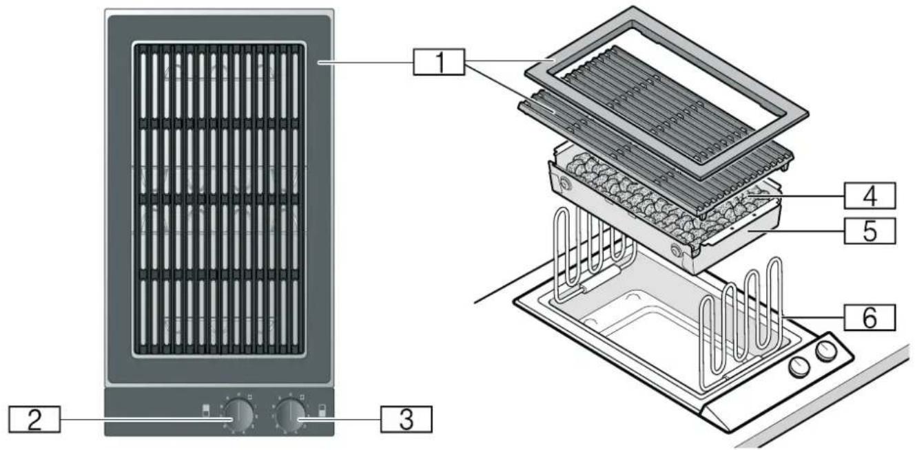 GAGGENAU VR230120 - Grill elettrico - 1