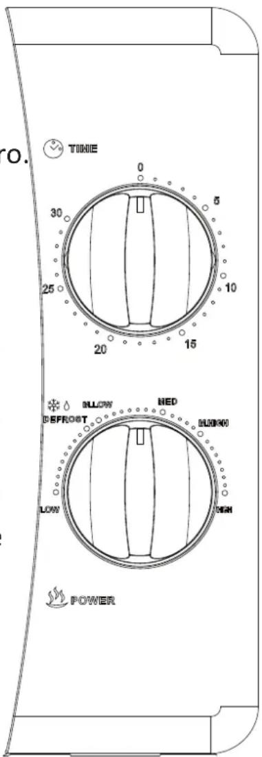 AFK MW20.6 - 2) Molette de fonction/alimentation - 1
