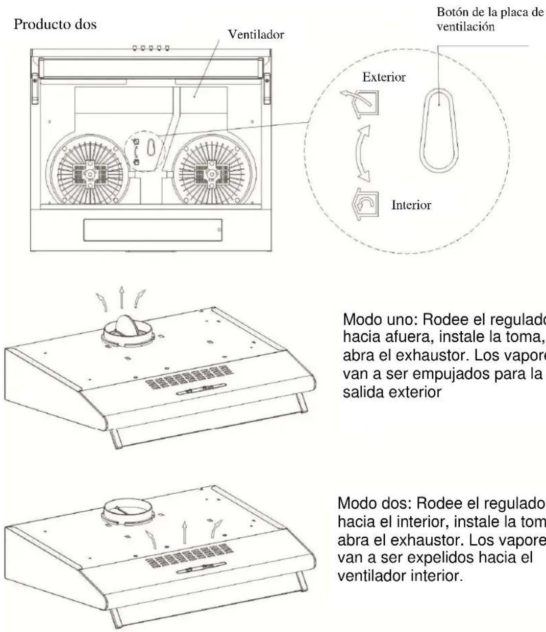 Orima ORC 1003 C - (3). Instalación 6 - Exhaustor de Gaveta - 3