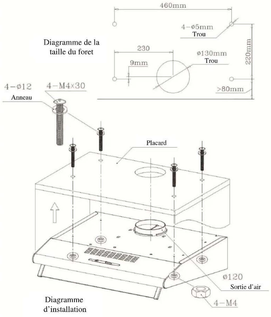 Orima ORC 1003 C - – Hotte Traditionnelle - 1