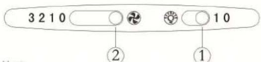 Orima ORC 1003 C - Interruptor deslizante: - 1