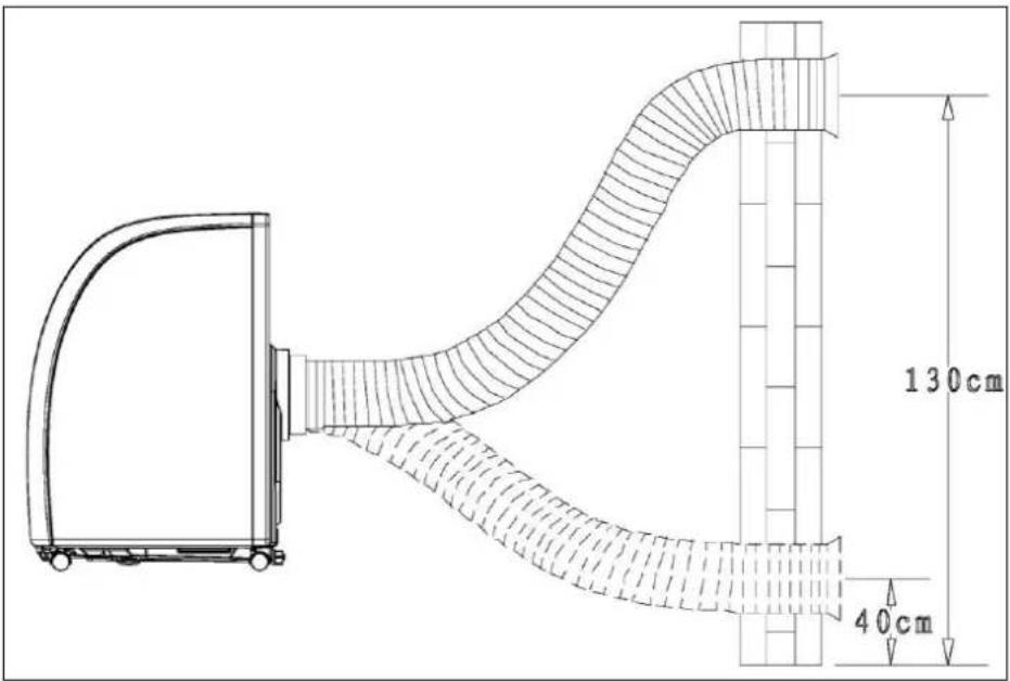 Orima ORPE09 - 1) Montagem na parede - 1