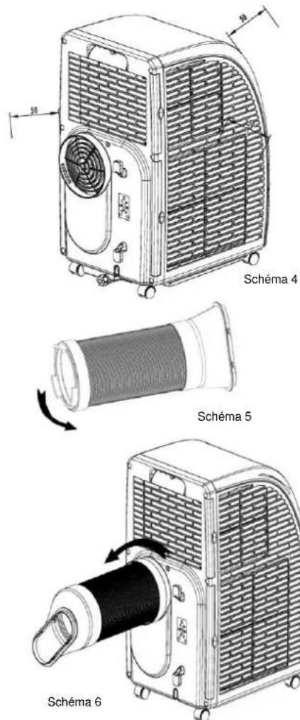 Orima ORPE09 - Assemblage du tuyau d'échéppement d'air - 1