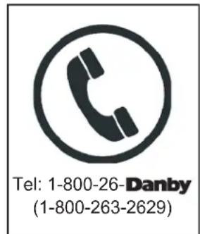 DANBY DIM2500WDB - Service sous-garantie En Atelier - 1
