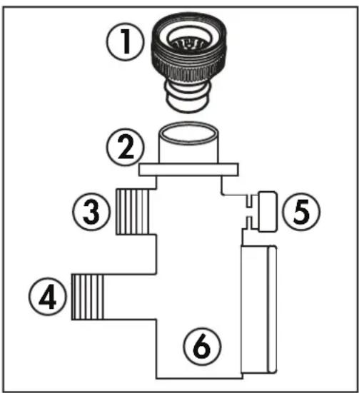 DANBY DWM065WDB - Utilisation de l'assemblage connexion rapide - 1