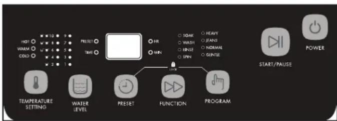 DANBY DWM065WDB - Power button - 1