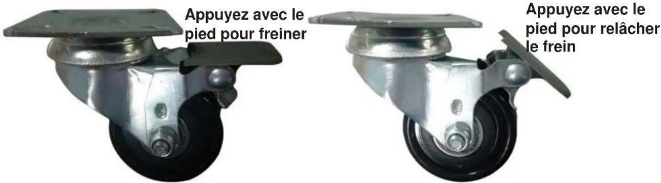 DANBY DKC054A1BSL2DB - Guide de freinage des roulettes - 1