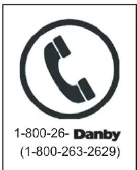 DANBY DKC054A1BSL2DB - Service au domicile - 1