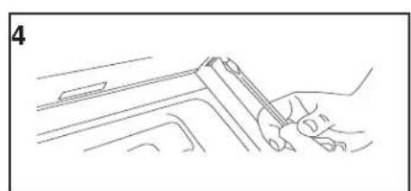 DANBY DKC054A1BSLDB - DOOR REVERSAL INSTRUCTIONS - 4