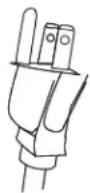 DANBY DMW12A4SDB - WARNING: ELECTRIC SHOCK HAZARD - 1