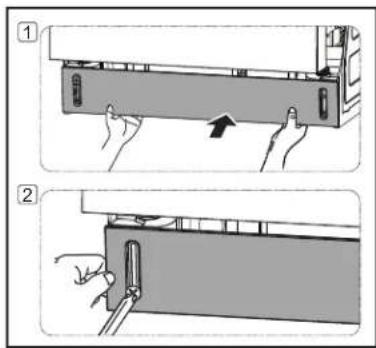 DANBY DDW1804EBSS - INSTALLATION DE PLAQUE DE COUP - 1