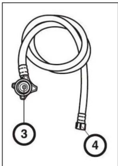 DANBY DDW631SDB - Inlet Hose - 1
