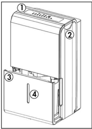 DANBY DDR050BHWDB - Avant - 1